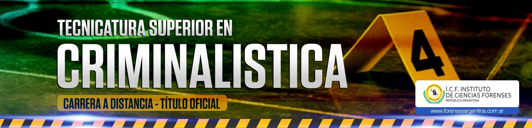 TECNICATURA SUPERIOR EN CRIMINALÍSTICA IM26